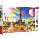 Parijs 1000 Stukjes Puzzel (Funny Cities Thema)