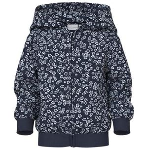 NAME IT Nmfvoltana Nreg Sweat Card Wh Bru, navy blazer, 116