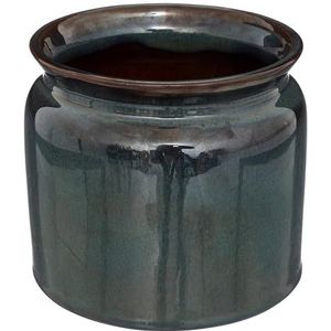 Atmosphera - Pot Bota - keramiek - blauw - D16-5 cm
