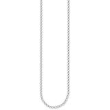 THOMAS SABO Charm Club halsketting in 925 sterling zilver X0001-001-12, 90, zonder edelstenen