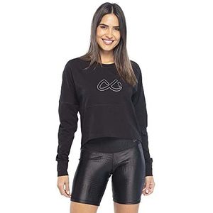 DITCHIL Long Sleeve Safety sweatshirt, 900-BLACK, XL voor dames, 900, zwart, XL