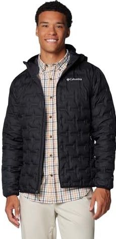 Columbia - Delta Ridge II - Donsjas - Waterbestendig - Zwart - Donsisolatie