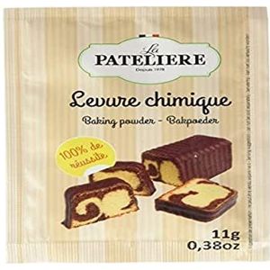 LA PATELIERE Chemische gist, 6 zakken, 66 g