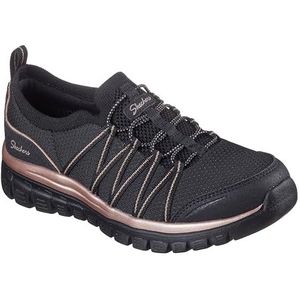 Skechers - GRACEFUL-PURECRUSH - Vrijetijdsschoen - Zwart/roségoudkleur - Met Elastische Instap