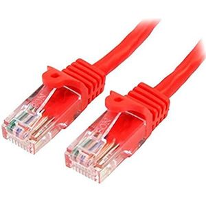 StarTech.com Cat5e Ethernet netwerkkabel met snagless RJ45 connectors - UTP kabel 10m rood