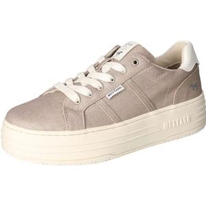 MUSTANG Dames 1497-301 sneakers, 37 EU, goud, 37 EU