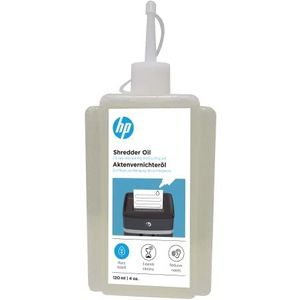 HP Papiervernietiger olie, 120 ml fles, op plantaardige basis voor verzorging van je shredder, 9131