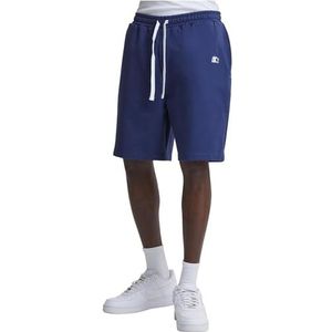 Starter Black Label Heren Starter Essentials Heavy Shorts, dark blue, XL