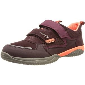 superfit Storm meisjes Sneaker, Rood Oranje 5000, 25 EU