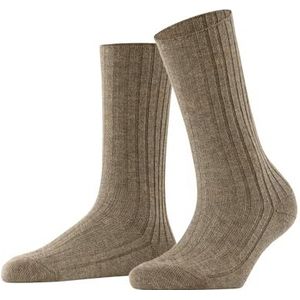 FALKE - Cosy Wool Boot W - Sokken - Beige Melange - 1 paar - Special Edition