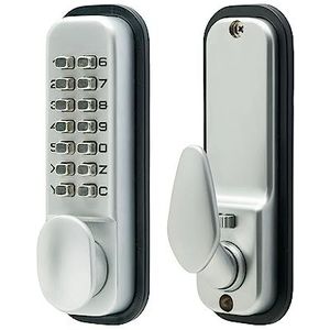Sterling S2235 Digitale deur met 14-knops en terughoudfunctie - Satijn Chroom