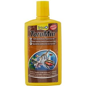Tetra ToruMin voor natuurlijk zwart water, voegt natuurlijke turfeextracten toe, geschikt voor zoetwateraquaria, 500 ml fles