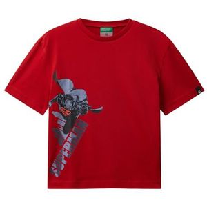 United Colors of Benetton T-shirt, Rood, 130