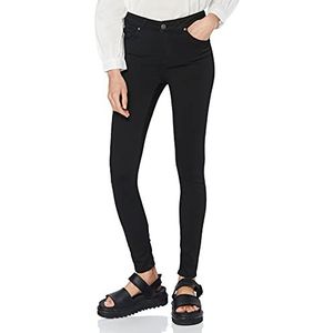 VERO MODA VMLUX NW Slim Fit Jeans voor dames, zwart., (L) W x 30L