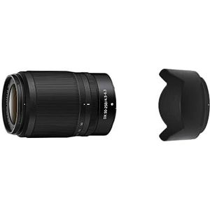 NIKKOR Z DX 50-250mm f/4.5-6.3 telezoom lens/objectief - Grote Z lens vatting voor hoogste kwaliteit beelden - weerbestendig - licht & JMA707DA & HB-90A Lenskap F. NIKKOR Z DX 50-250/4.5-6.3VR