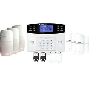 Lifebox, Alarmsysteem, draadloos, GSM Evolution Animal Kit-9, veiligheidssysteem, wit
