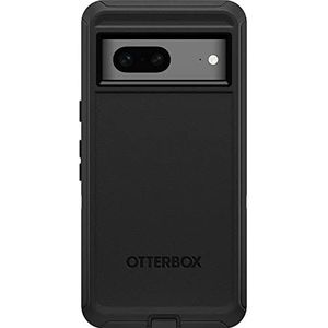 OtterBox Hoesje voor de Google Pixel 7 Defender Series - ZWART, robuust en duurzaam, met poortbescherming, inclusief holsterclip-standaard