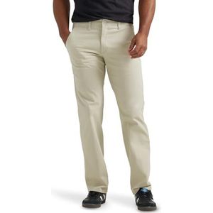 Lee Heren Performance Series Extreme Comfort Straight Fit Pantperformance Broek, Steen, 34W / 30L