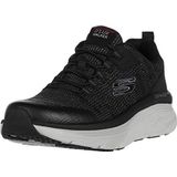 Skechers, sneakers voor heren, Zwart Wit, 41 EU