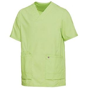 BP 1763-241-0078-Sn Unisex superlichte stoffen overtrektas, 49% katoen/48% polyester/3% elastolefin, lichtgroen, maat S