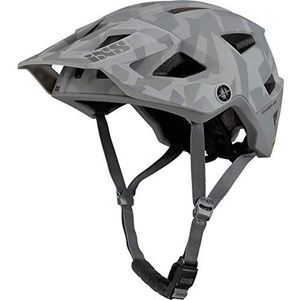 IXS Trigger AM MIPS helm mountainbike/fiets voor volwassenen, uniseks, camo grijs, maat SM (54-58 cm)
