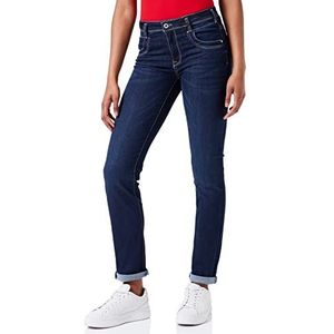 TOM TAILOR Dames Alexa Straight Jeans 10622022 Alexa Straight, 10282 - Dark Stone Wash Denim (new), 28W / 30L