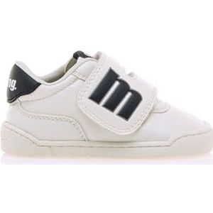 Mustang Kidsunisex voor kinderen. 48909 Trainers Vrij wit (21), Plat, Klittenband, Casual, kinderkleding