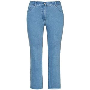 Studio Untold Dames Ulla Popken, maten, straight, enkeljeans