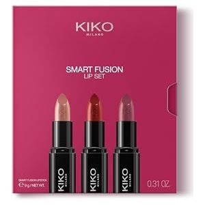 KIKO Milano - Smart Fusion Lip Set 02 - Lippenkit - 3 Glanzende Lippenstiften