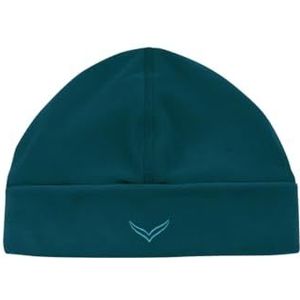 Trigema meisjes fleecemuts, saffier, One size