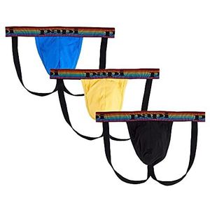papi Heren 3-Pack Jockstrap, Athletic Supporter, Ademend Mannelijk Workout Ondergoed, S