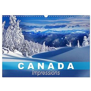 Canada Impressions (Wall Calendar 2024 DIN A3 landscape), CALVENDO 12 Month Wall Calendar: The second largest country in the world