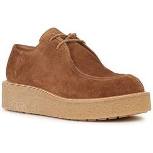 Geox Dames D Elidea D Platform, Dk Camel, 41 EU