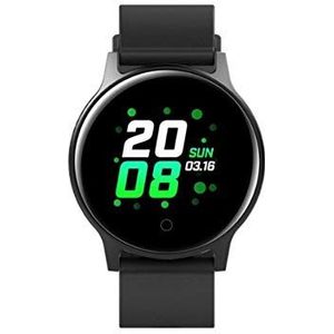 KSIX smart your tech Sportarmband Ksix Fitness Band GPS met hartslagmonitor Smartband Smartwatch, zwart, eenheidsmaat