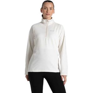 Craghoppers Miska V Half Zip Womens Fleece Jas, Zeezout, 38
