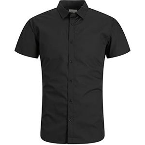 JJJOE Shirt SS Plain, zwart, XS