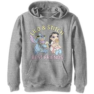 Disney Lilo & Stitch - BEST FRIENDS YTH Hoodie Heather grey 5/6