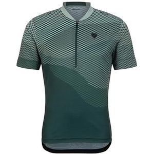 Ziener NEMIC Fietsshirt voor heren, mountainbike, racefiets, ademend, sneldrogend, elastisch, korte mouwen, Dark Jungle, 46