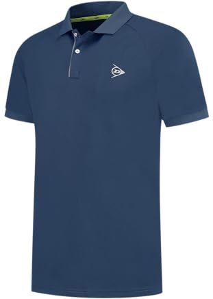 DUNLOP Club Herenpolo, Marineblauw, XS