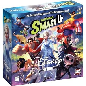 USAopoly SM004-000-002200-06 The OP - Smash Up: Disney Edition - Kaartspel - Standalone Smash Up - Vanaf 14 jaar - 2 tot 4 spelers - Engelstalig, Veelkleurig