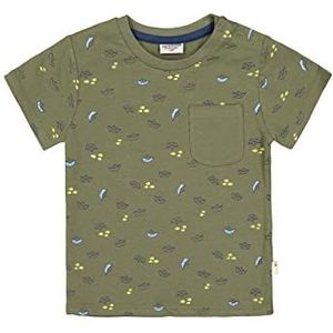 SALT AND PEPPER Baby-jongens maritieme allover print van OC T-shirt, olijf, 68