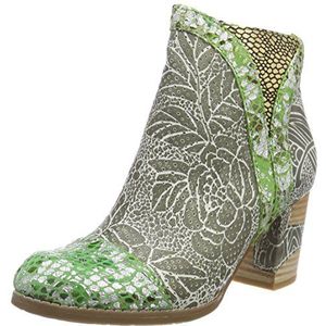 Laura Vita Dames Anna 138 Chelsea Boots, groen (Kaki), 42 EU, groen kaki, 42 EU