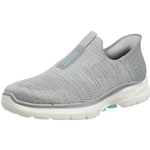 Skechers Ga lopen 6 Sneaker dames, Grijs Textiel Trim, 42 EU