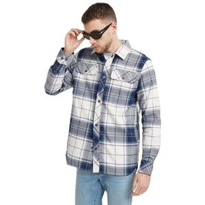 G-STAR GPO overhemden voor heren, meerkleurig (Milk Luke Check D25388-d749-g716), S