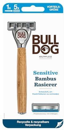Bulldog - Sensitive Bamboo - Scheerapparaat - Inclusief Vervangbare Scheermesjes