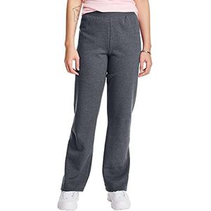 Hanes Vrouwen EcoSmart Open Bottom Sweatpant, Leisteen Heather, M