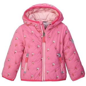 first instinct by killtec Kind Gewatteerd jack met 3D-effect en capuchon FIOS 17 MNS QLTD JCKT, pink, 98/104, 42897-000