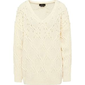 aleva Gebreide damestrui 11019598-AL04, wolwit, XS/S, wolwit, XS/S