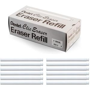 Pentel - Gum voor gumpen, 12 x 2 stuks
