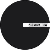 Reloop AMSSlipmat logo - van hoogwaardig vilt, zwart